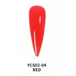 PolyGel UV LED pentru unghii false Misscheering NEON Profesional de 15 ML -  YCS04 Red